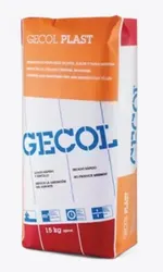 Plaste en polvo, Plast de Gecol. Saco 25 kg